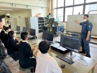 R05機械技術科網走桂陽高校見学2